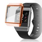 2 PCS Watch Full Coverage Silicone Case For Fitbit Ionic, Color: Rose Gold - 1