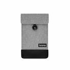 Baona Waterproof Data Cable Protective Bag, Spec: Small (Gray) - 1
