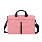 DJ04 Hidden Handle Waterproof Laptop Bag, Size: 13.3 inches(Beauty Pink) - 1