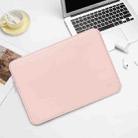BUBM PU Leather Laptop Bag Liner Bag Tablet Protect  Cover, Size: 13 Inch(Girl Pink) - 1