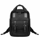 SJ05 Multifunctional Waterproof Laptop Bag, Size: 13 inch-15.6 inch(Mysterious Black) - 1