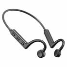 KS-19 Bluetooth Headset Sound Conducting Hanging Neck Business Headphones(Black) - 1