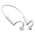 KS-19 Bluetooth Headset Sound Conducting Hanging Neck Business Headphones(White) - 1