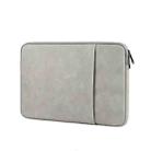 ND01DZ Double Layer Waterproof Laptop Liner Bag, Size: 14.1-15.4 inches(Light Gray) - 1