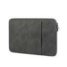 ND01DZ Double Layer Waterproof Laptop Liner Bag, Size: 14.1-15.4 inches(Dark Gray) - 1