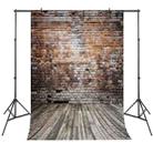 2.1m X 1.5m Brick Wall And Wooden Floor Photography Background - 1
