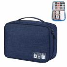 Multifunctional Cationic Digital U Disk Data Cable Storage Bag(Navy) - 1