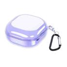 High Transparent TPU Earphone Case For Samsung Galaxy Buds Pro/Live(Purple) - 1