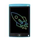 LCD Writing Board Children Hand Drawn Board, Specification: 8.5 inch Colorful (Light Blue) - 1