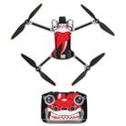 Sunnylife Drone+Remote Control Protective Sticker For DJI Mini 3 Pro Standard  Version(Shark Red) - 1