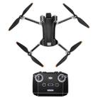 Sunnylife Drone+Remote Control Protective Sticker For DJI Mini 3 Pro Standard  Version(Carbon Black) - 1