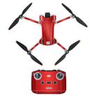 Sunnylife Drone+Remote Control Protective Sticker For DJI Mini 3 Pro Standard  Version(Aurora Red) - 1