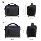 JRC MR70 SLR Single-shoulder Messenger Bag, Size: L(Black) - 3