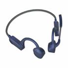 GCRT-X100 Waterproof Bone Conduction Bluetooth Headset with Microphone(Blue) - 1