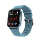 P8 1.4 Inch Heart Rate Blood Pressure Monitoring Smart Watch, Color: Blue - 1