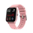 P8 1.4 Inch Heart Rate Blood Pressure Monitoring Smart Watch, Color: Pink - 1