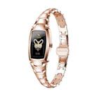 H8Pro 1.08 Inch Female Menstrual Period Reminder Smart Watch(Gold) - 1