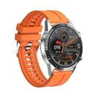 I9 1.3 Inch Heart Rate/Blood Pressure/Blood Oxygen Monitoring Watch, Color: Orange - 1