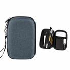 SM08 Headphone Hard Disk Shockproof Storage Box(Navy Blue) - 1