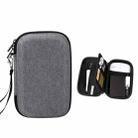 SM08 Headphone Hard Disk Shockproof Storage Box(Dark Gray) - 1