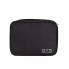 RH916 3 Layers Digital Collection Package Multi-Functional Data Cable Storage Package(Black) - 1