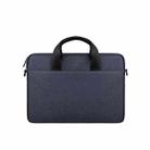 ST09 Portable Single-shoulder Laptop Bag, Size: 14.1-15.4 inches(Navy Cyan) - 1