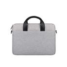 ST09 Portable Single-shoulder Laptop Bag, Size: 15.6 inches(Grey) - 1