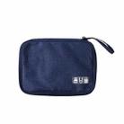 Power Hard Drive Digital Accessories Dustproof Storage Bag, Style: Data Cable Bag (Navy) - 1