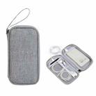 Power Hard Drive Digital Accessories Dustproof Storage Bag, Style: Power Bank Bag (Gray) - 1