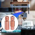 3D Printer Parts Metal Copper Alloy High Temperature Resistance E3D V6 Laryngeal Tube(Thread) - 6