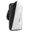 x3026 Running Waterproof Mobile Phone Arm Bag Outdoor Cycling Mobile Phone Bag(White) - 1