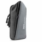x3026 Running Waterproof Mobile Phone Arm Bag Outdoor Cycling Mobile Phone Bag(Grey) - 1