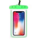 4 PCS Sealed Luminous PVC Waterproof Cover Swimming Mobile Phone Waterproof Bag(Green) - 1