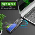 M.2 To USB 3.0 SSD Adapter For PCIE NGFF M / B Key SSD Disk Box, Color: Nvme Version Black - 5