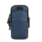 X3022 Sports Running Mobile Phone Arm Bag Fitness Waterproof Wrist Bag(Blue) - 1