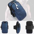 X3022 Sports Running Mobile Phone Arm Bag Fitness Waterproof Wrist Bag(Blue) - 2