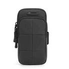 X3022 Sports Running Mobile Phone Arm Bag Fitness Waterproof Wrist Bag(Black) - 1