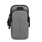 X3022 Sports Running Mobile Phone Arm Bag Fitness Waterproof Wrist Bag(Dark Gray) - 1