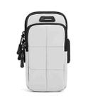 X3022 Sports Running Mobile Phone Arm Bag Fitness Waterproof Wrist Bag(Beige) - 1