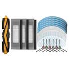Roller Brush + Filter + Side Brush + Rag Set For Ecovacs OZMO T8/T9/N8Pro(Set) - 1