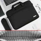 DSMREN Nylon Laptop Handbag Shoulder Bag,Model: 044 Air Cushion Black, Size: 13.3 Inch - 1