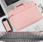 DSMREN Nylon Laptop Handbag Shoulder Bag,Model: 044 Air Cushion Pink, Size: 13.3 Inch - 1