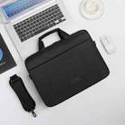 DSMREN Nylon Laptop Handbag Shoulder Bag,Model: 285 Black, Size: 13.3 Inch - 1