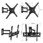 Telescopic Steering Wall Mount TV Rack, Model: CP307 (14-47 inches) - 2
