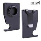 AK-1 RFID Portable Anti-theft Card Holder For AirTag(Black) - 1