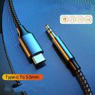 Zhongke Lanxun Type-c Male To 3.5mm Digital Audio Adapter Cable AUX Car Cable - 6