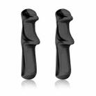 1 Pair Z24 Soft Silicone Controller Game Joystick Gamepad Grip Handle for iPad Tablet(Black) - 1