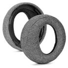 2 PCS Headphone Sponge Cover for SONY PS3 PS4 7.1 Gold,Style: Burlap Grey Earpads   - 1