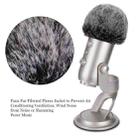 Plush Microphone Cover Windscreen Sleeve Compatible For Blue Yeti Condenser Microphone - 5