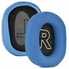 1 Pair Memory Foam Earpads for Logitech Logitech G Pro/G Pro X(Blue Velvet Cloth) - 1